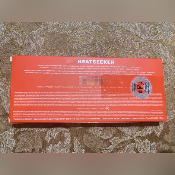 Morphe Heatseeker Eyeshadows Palette New in Box - Picture 4 of 4